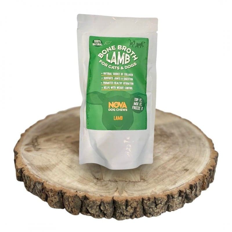 Ėrienos sultinys šunims ir katėms Lamb Bone Broth, 230ml